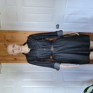 Basic Edition Denim Shirt Dress